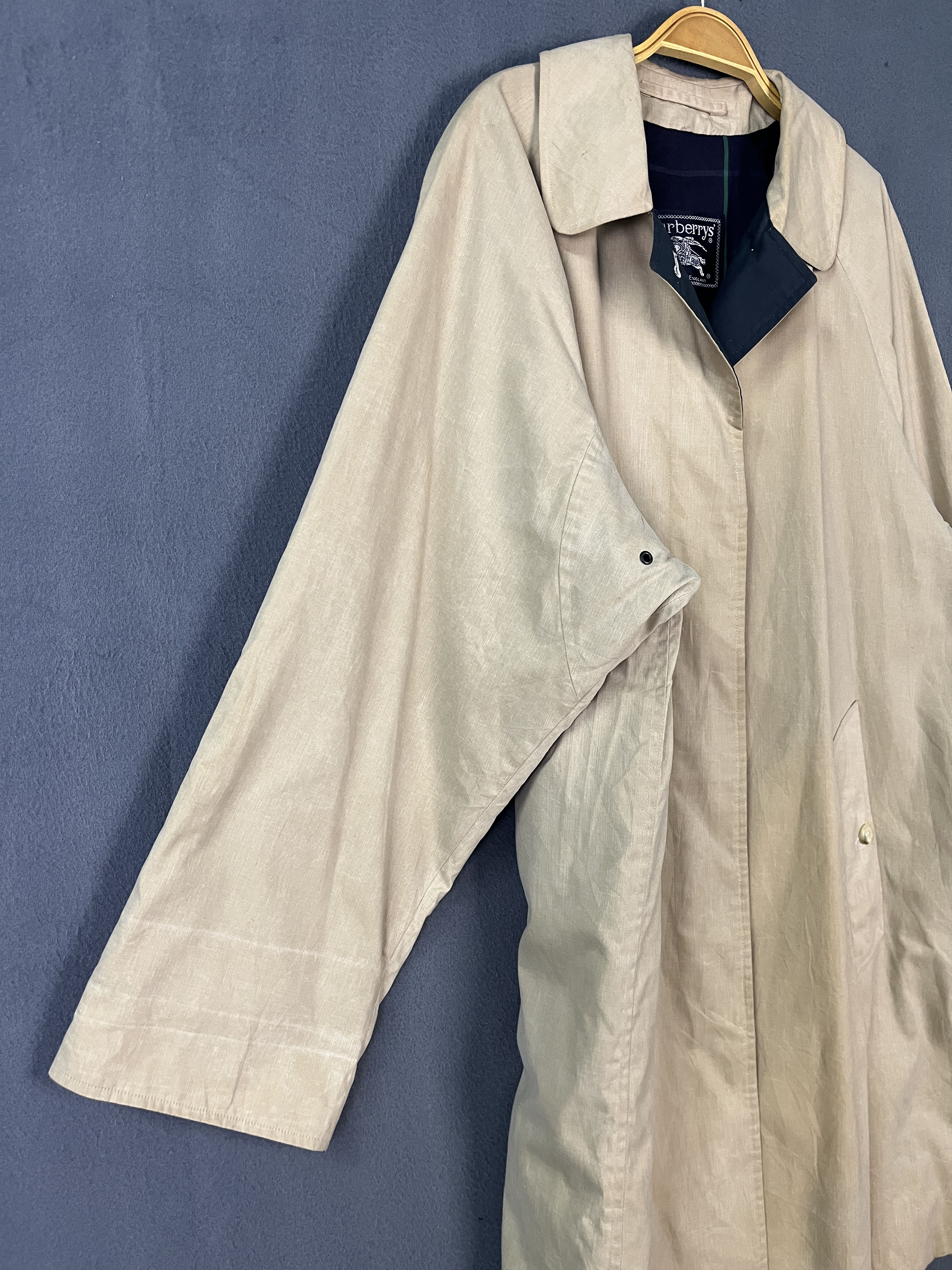 Burberry Prorsum Vintage Made in England Burberrys Trench Coat Beige Size US M / EU 48-50 / 2 - 9 Thumbnail