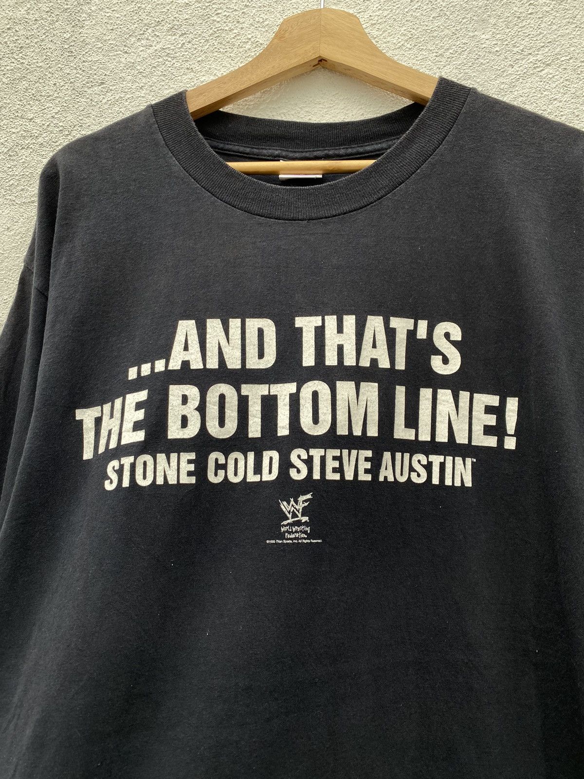 Rap Tees × Vintage × WWF Vintage Stone Cold Steve Austin © WWF 1998 Size US XL / EU 56 / 4 - 4 Thumbnail