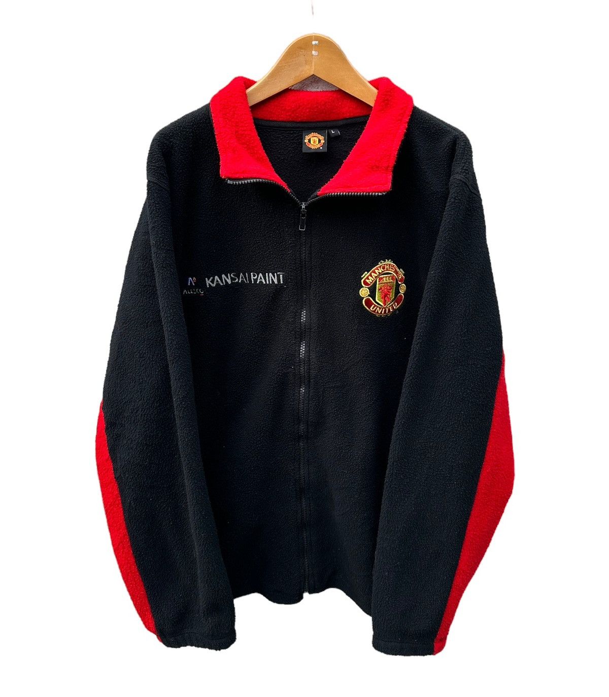 All Sport Manchester united fleece jacket Size US L / EU 52-54 / 3 - 5 Thumbnail