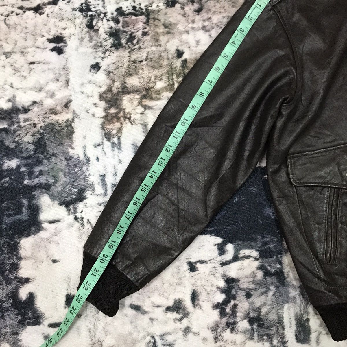 Japanese Brand × Vintage Vintage Men’s Toma Bomber Leather Jacket Size US M / EU 48-50 / 2 - 17 Thumbnail
