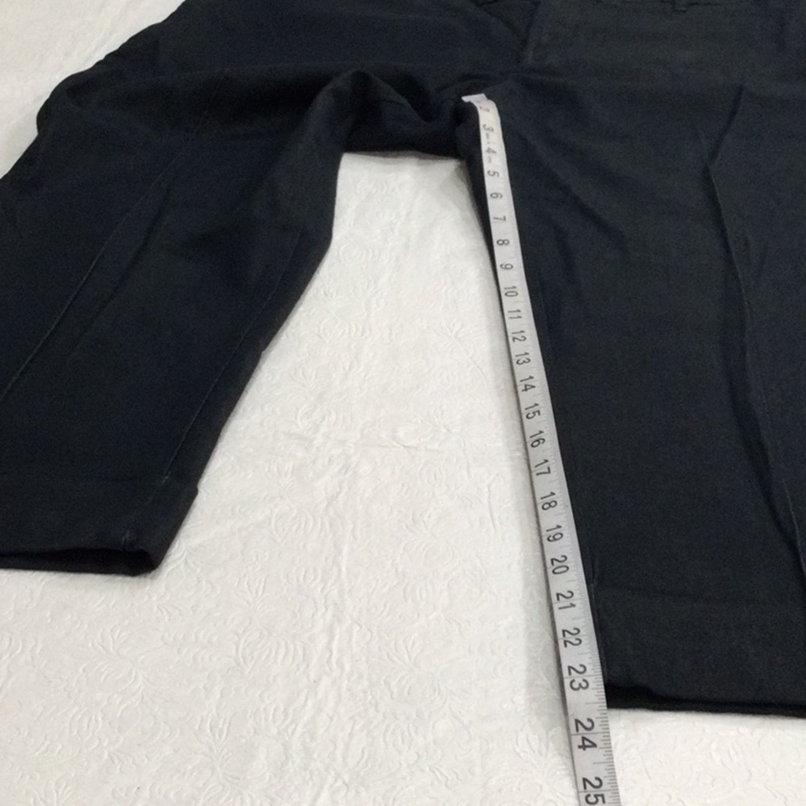Mossimo Mossimo Stretch Fit 4 Navy Cuffed Mid Rise Dress Pant 18 Size 40" / US 18 - 14 Thumbnail