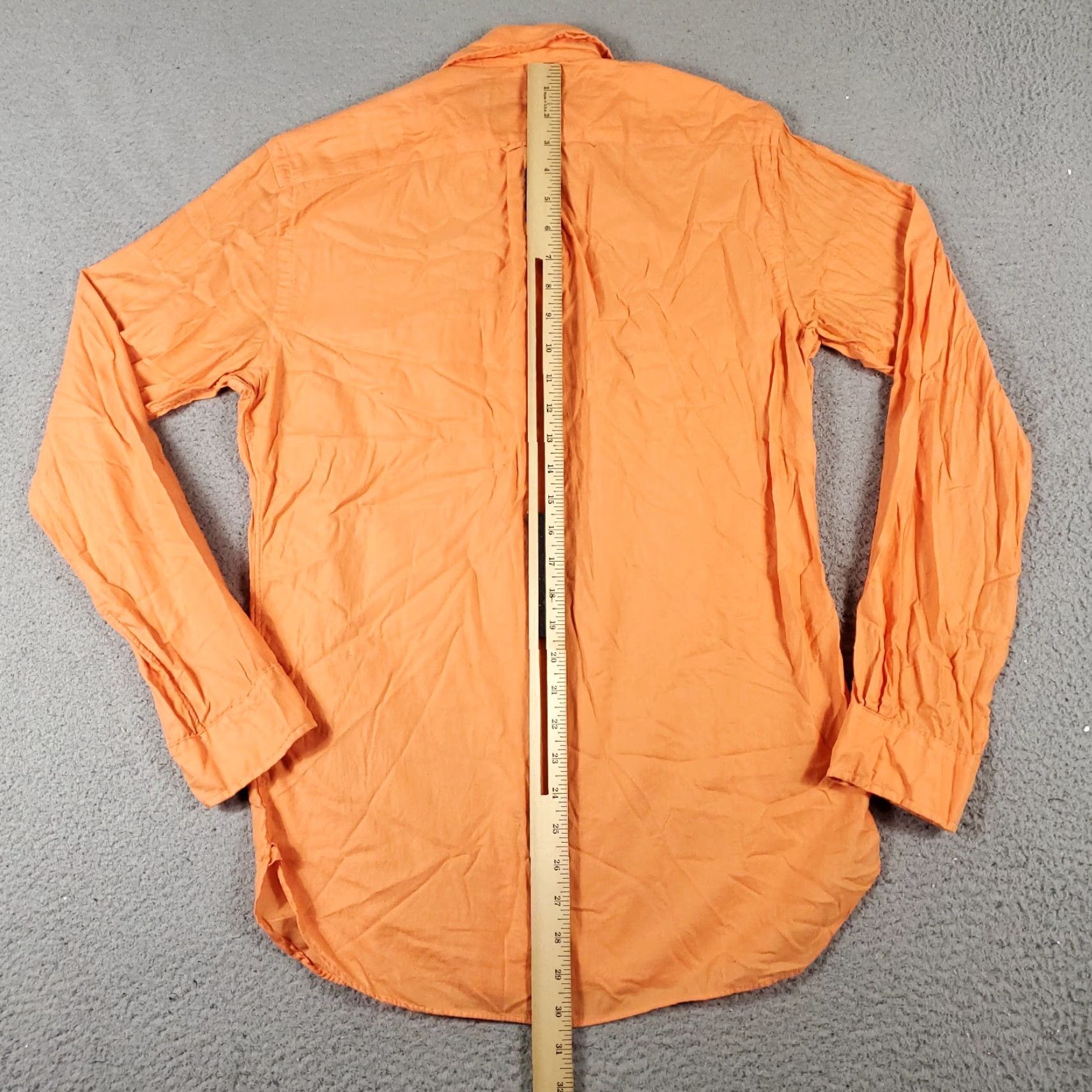 Ralph Lauren Ralph Lauren Button-Up Shirt Mens Small Orange Long Sleeve Collared Casual Preppy Size US S / EU 44-46 / 1 - 4 Thumbnail