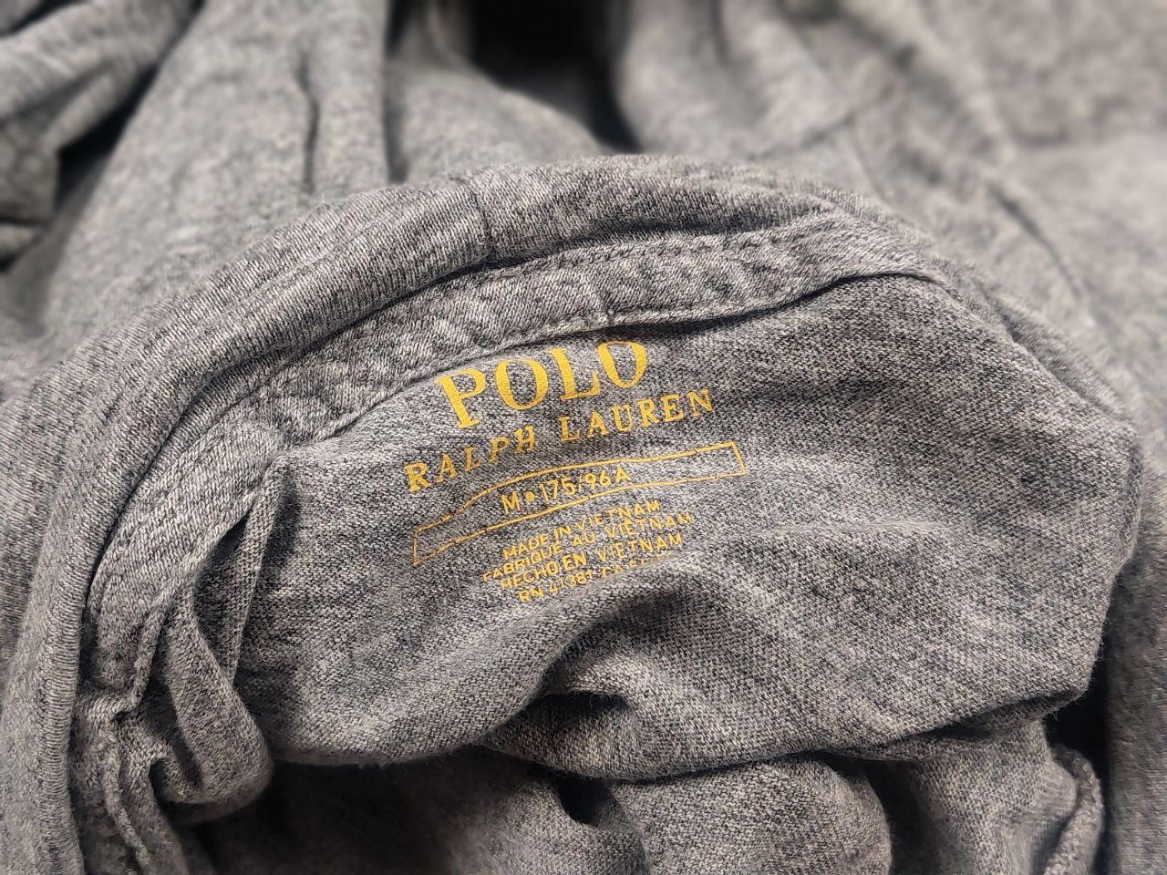Polo Ralph Lauren Vintage Polo Ralph Lauren Light Gray Cotton Hoodie Y2K Style Size US M / EU 48-50 / 2 - 14 Thumbnail