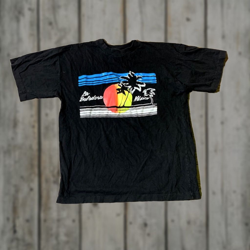 Vintage La Bufadora Mexico Mens Vintage T Shirt Medium 42 Extra Large Size US M / EU 48-50 / 2 - 1 Thumbnail