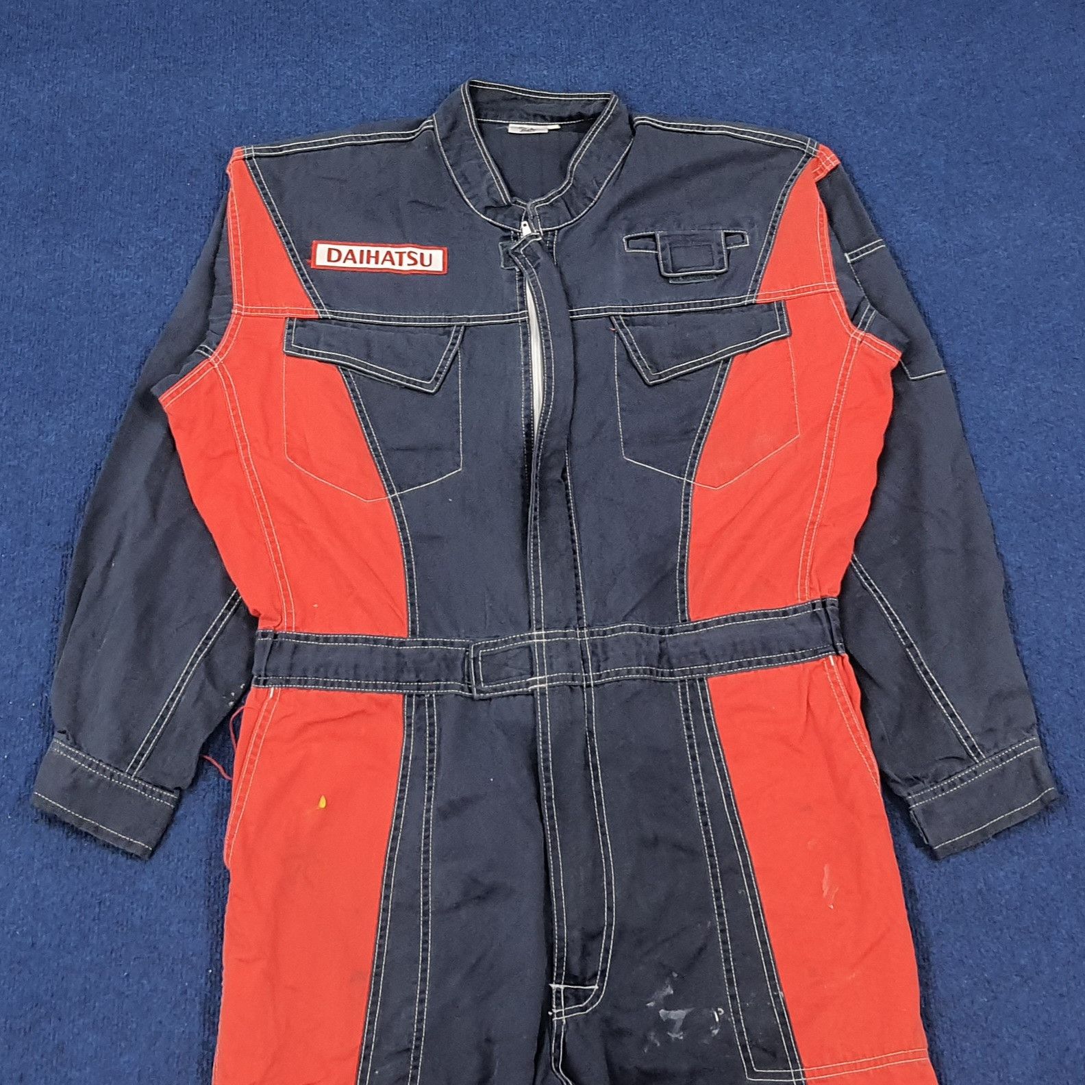 Japanese Brand × Vintage Vintage DAIHATSU Japan Brand Motorsports Coverall Size US XL / EU 56 / 4 - 3 Thumbnail
