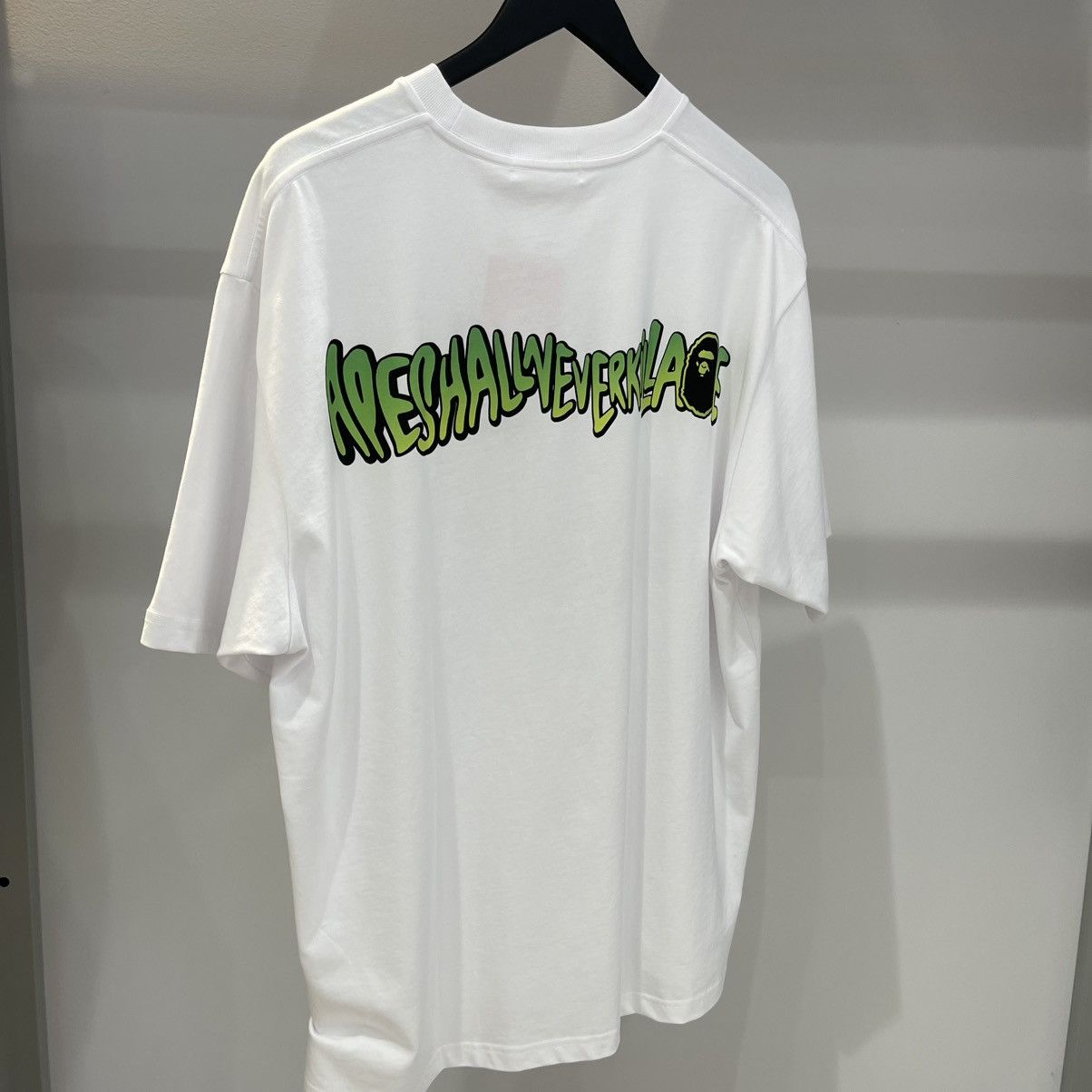 Bape Bape A Bathing Ape Car Graphic Tee White Size US L / EU 52-54 / 3 - 7 Thumbnail
