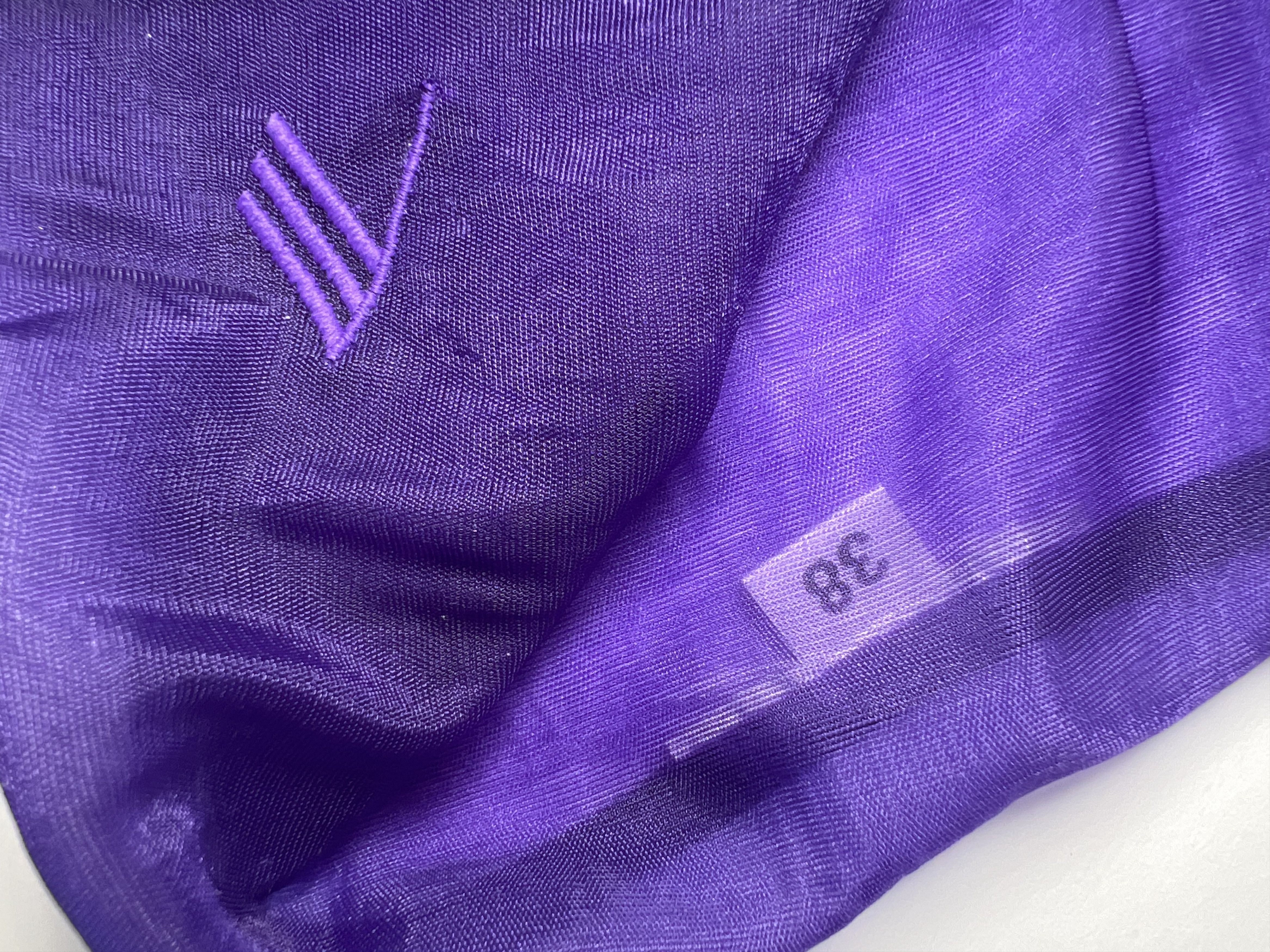 The Attico The Attico Purple See Through Sleeveless Top Size XS / US 0-2 / IT 36-38 - 5 Thumbnail