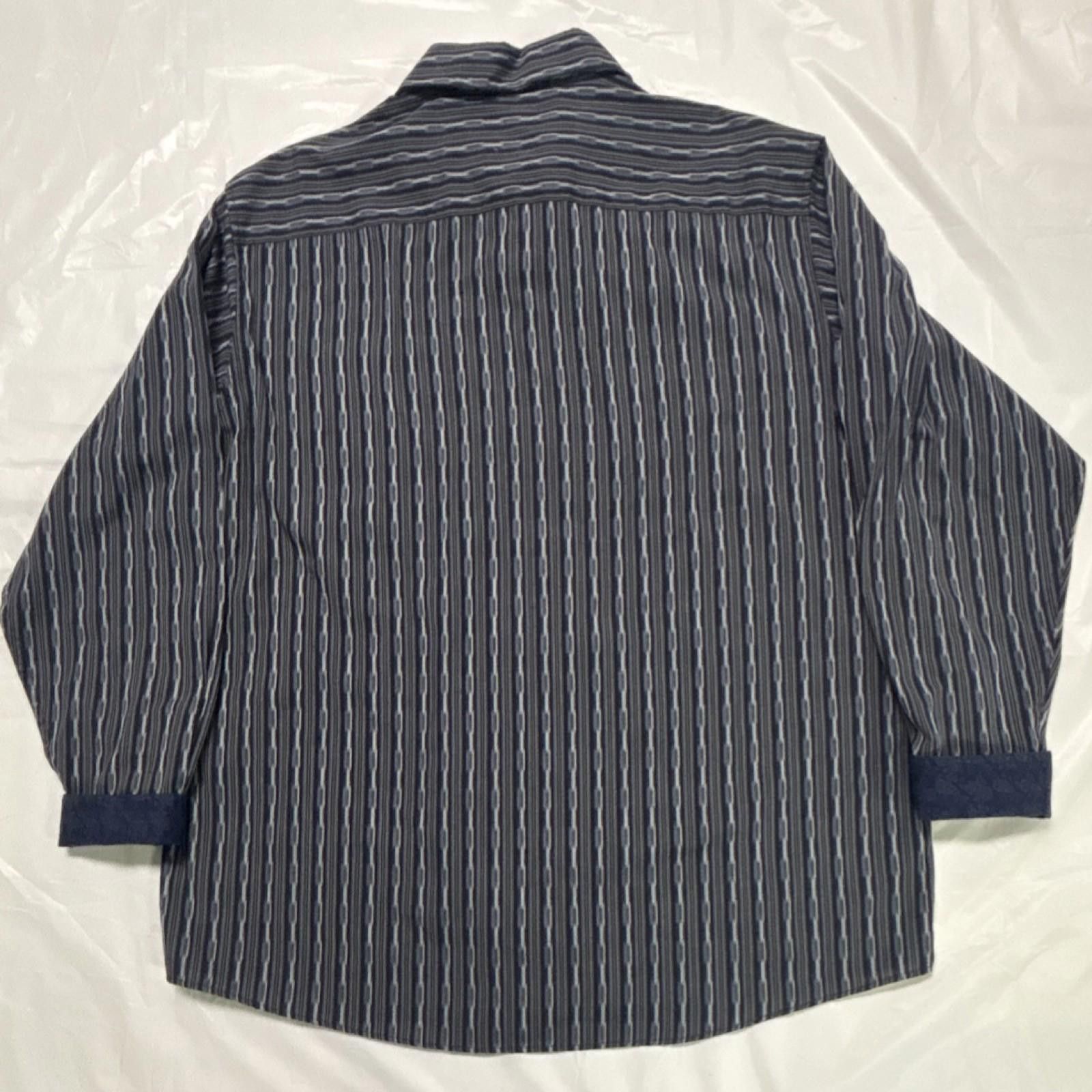 Other Metroconcepts Striped Button-Up Shirt XL Long Sleeve Men Size US XL / EU 56 / 4 - 9 Thumbnail