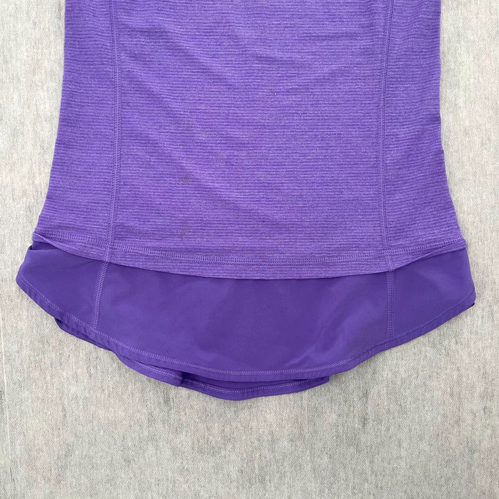Lululemon VINTAGE Lululemon Tank Shirt Womens 2 Purple Sleeveless Pullover Athletic Ladies Yoga Gym Running Shorts Size XS / US 0-2 / IT 36-38 - 4 Thumbnail