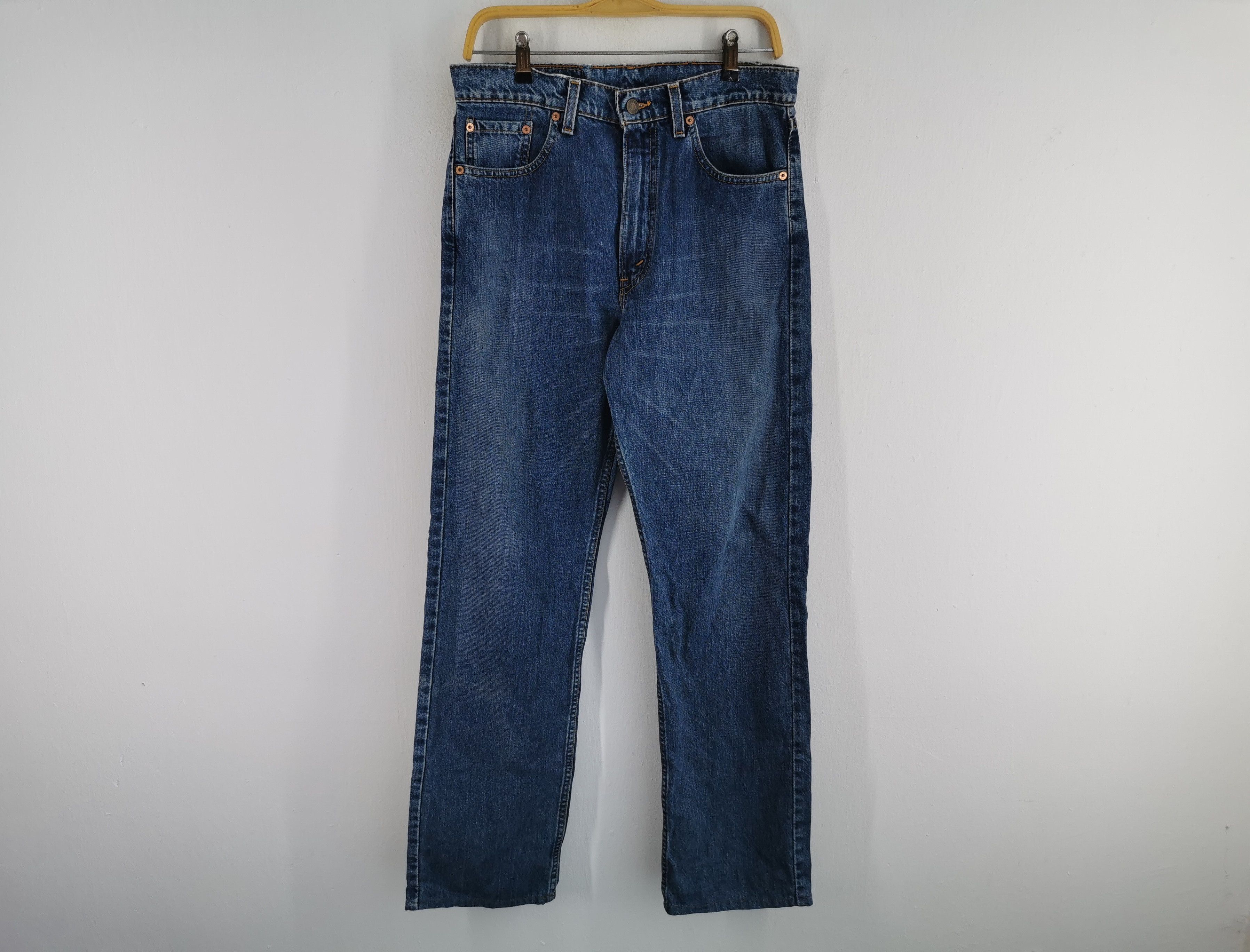Levi's Vintage 90s Levis Lot 519 Denim Made In USA Size 32/33x36 Size US 32 / EU 48 - 2 Thumbnail