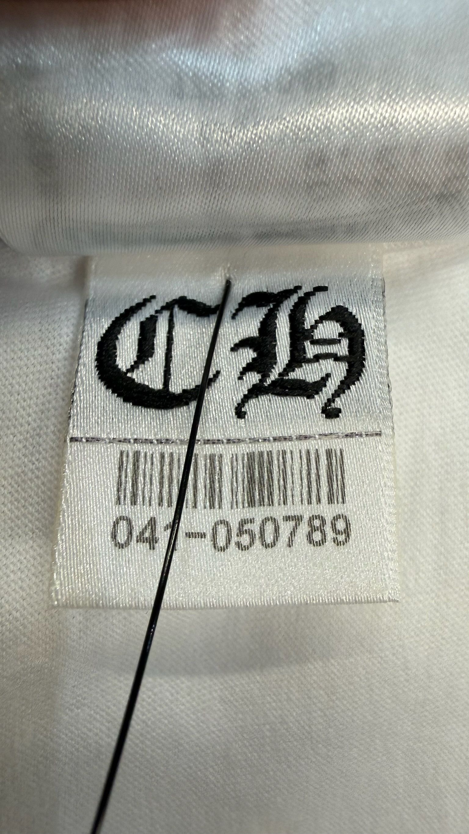 Chrome Hearts Chrome Hearts Miami Exclusive Pocket T-Shirt 'White' Size US L / EU 52-54 / 3 - 11 Thumbnail
