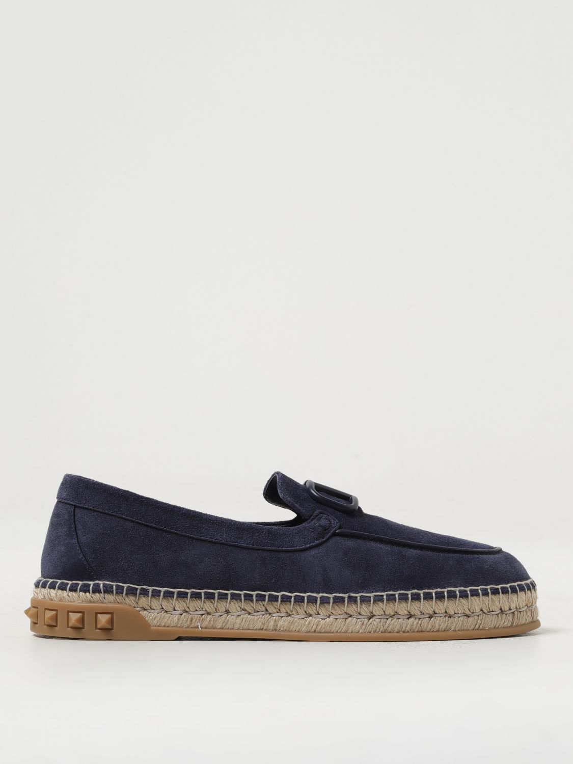 image of Valentino Garavani Espadrilles Men Blue Shoes (Size 9)