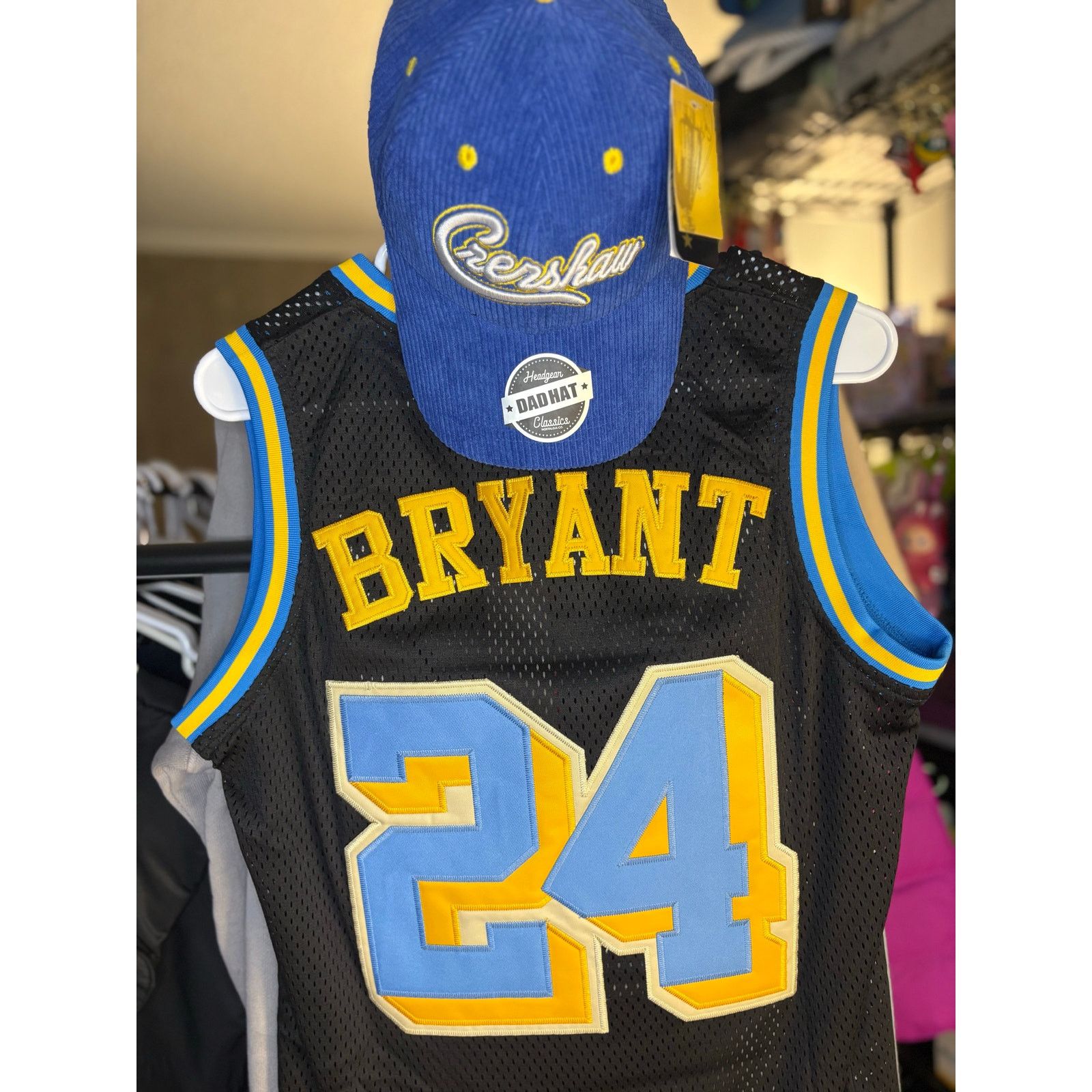 Other NEW w/ Tags - Sz. S, Kobe #24/Crenshaw Jersey & Hat Size US S / EU 44-46 / 1 - 7 Thumbnail