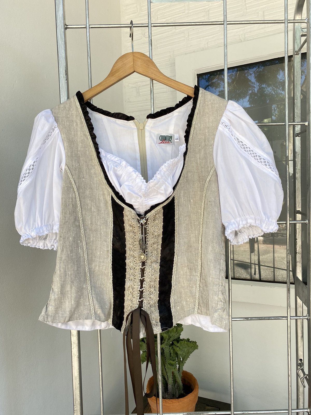 Country Line Lolita vintage blouse