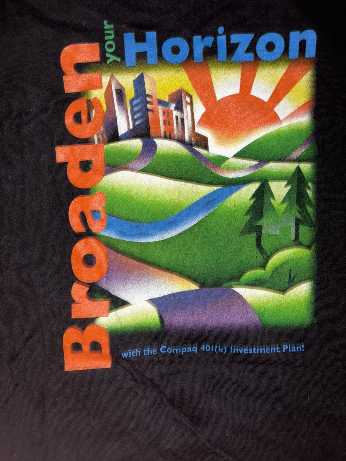 Hanes Vintage Compaq 401(k) Shirt Size US XL / EU 56 / 4 - 2 Thumbnail