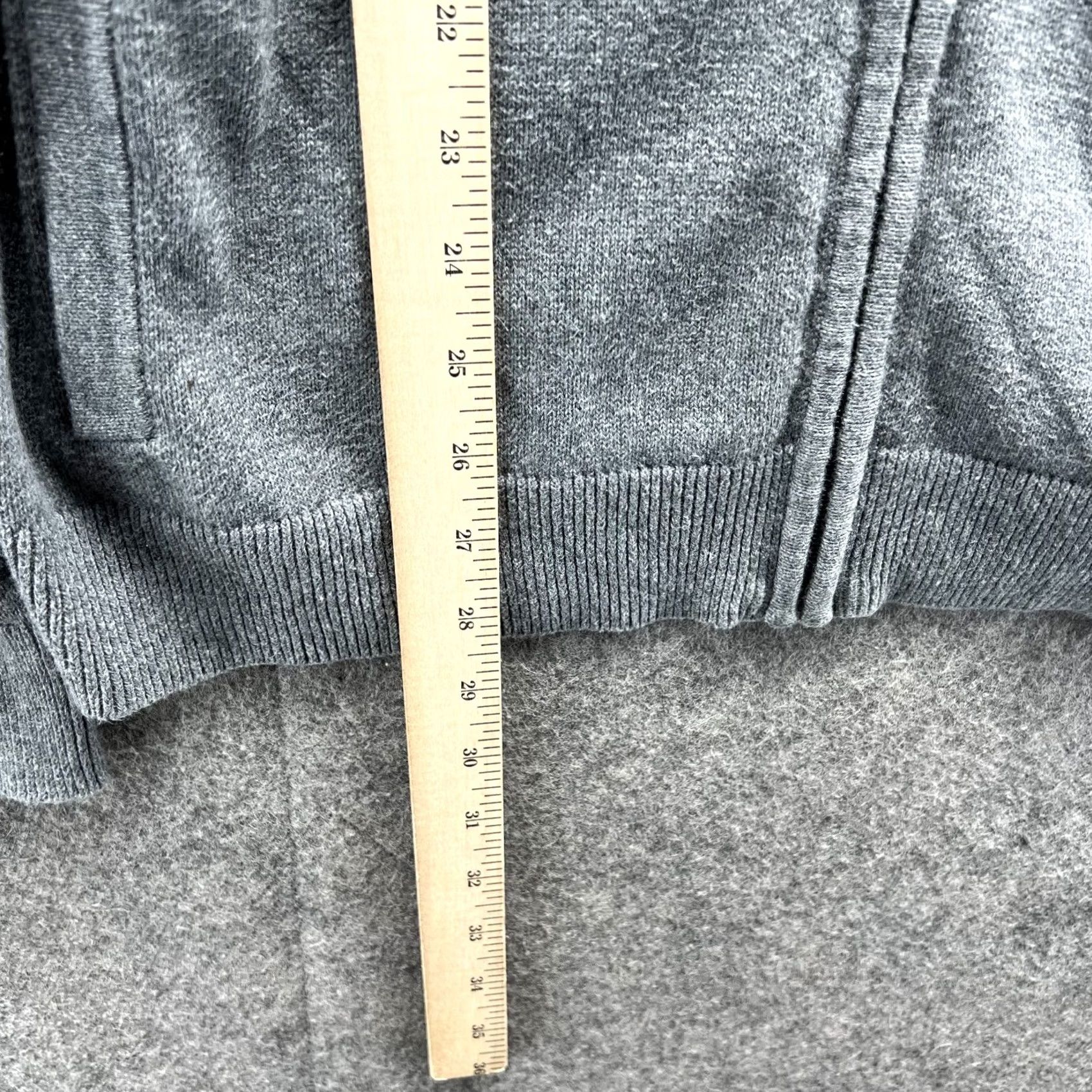 Calvin Klein VINTAGE Calvin Klein Sweater Shirt Men Small Gray Full Zip Fleece Cotton Jacket Chunky Knit Size US S / EU 44-46 / 1 - 7 Thumbnail