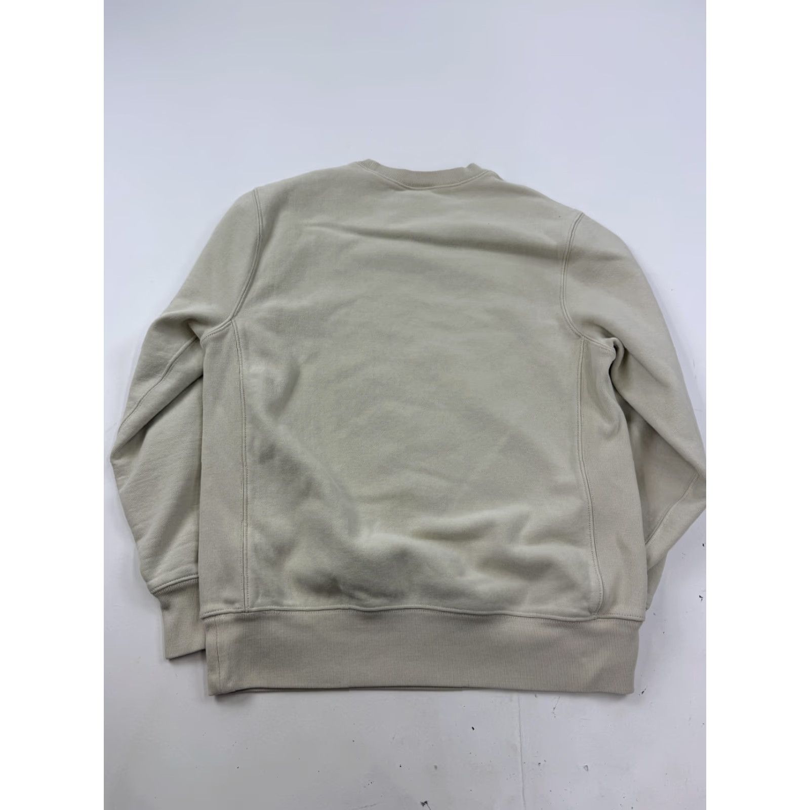 J.Crew J.Crew Sweatshirt Mens Small Beige Fleece Crewneck Pullover Solid Basic Size US S / EU 44-46 / 1 - 7 Thumbnail