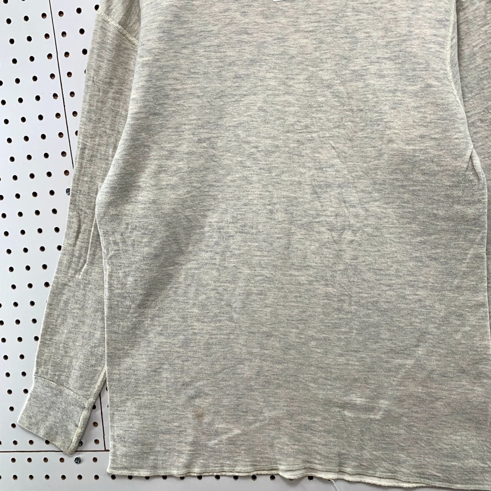 Doublet VINTAGE Duofold Thermal Shirt Mens Large Gray Double Faced Long Sleeve Shirt Size US L / EU 52-54 / 3 - 5 Thumbnail