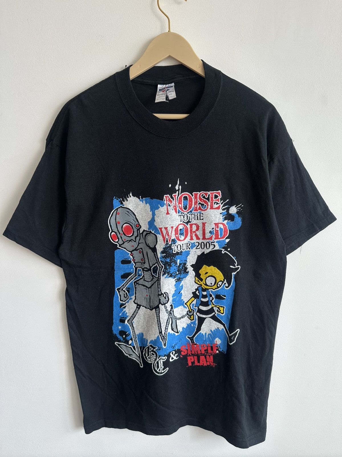 Band Tees × Vintage Vintage Simple Plan & Good Charlotte Noise to The World Tour Size US L / EU 52-54 / 3 - 4 Thumbnail