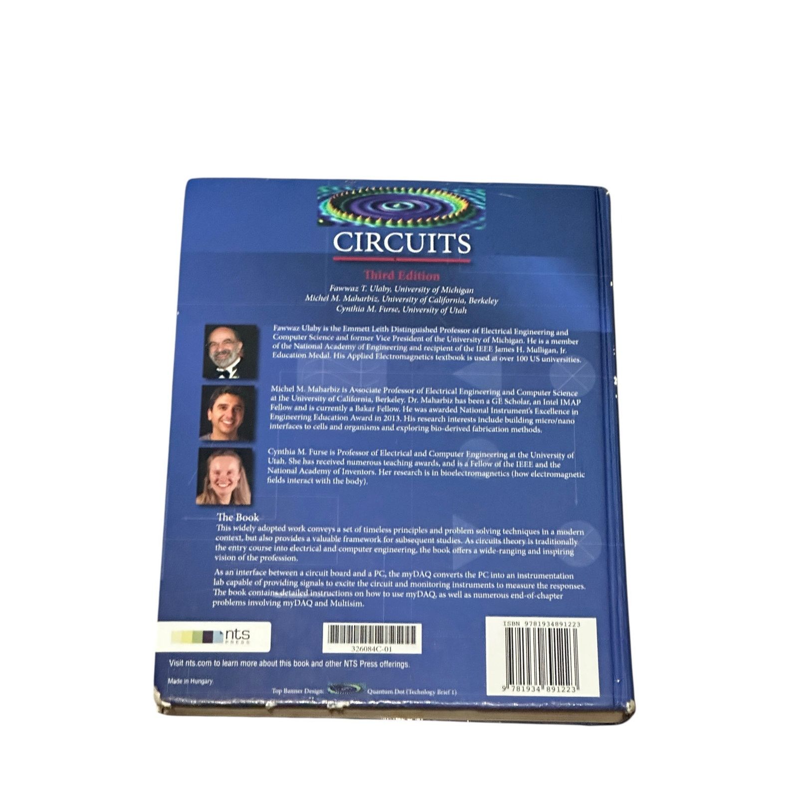 Other Circuits (3rd Edition) – Ulaby, Maharbiz, Furse, Hardcover Size ONE SIZE - 3 Thumbnail
