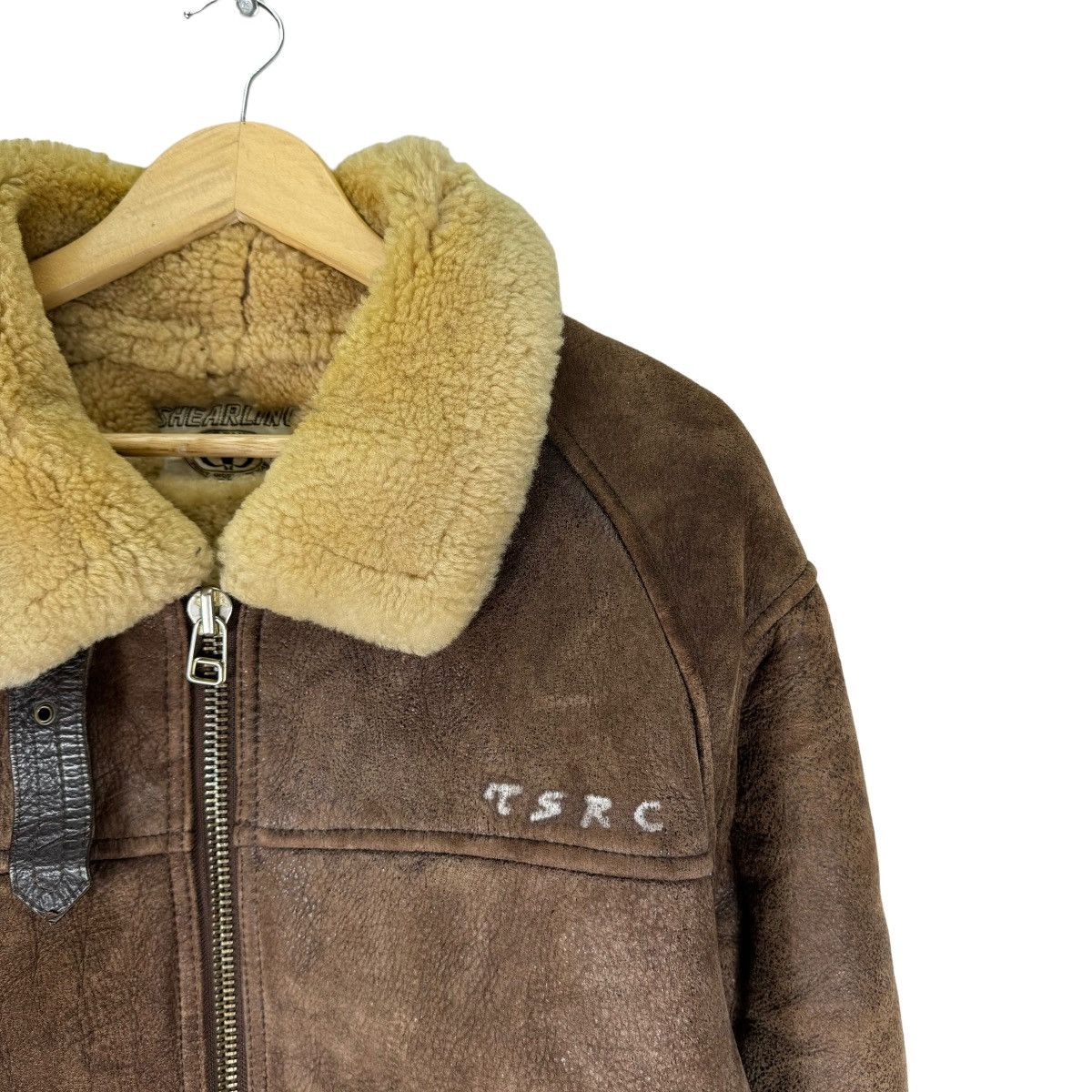 Vintage ⚡️SHEARLING TEXAS B6 SHEEPSKIN LEATHER JACKET Size US M / EU 48-50 / 2 - 3 Thumbnail
