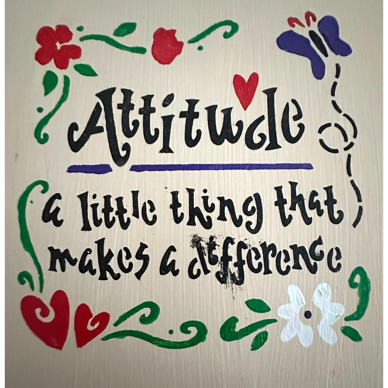 Handmade × Vintage Vintage 70's Hand Painted Box Art Photo Storage Attitude Mak Size ONE SIZE - 3 Thumbnail