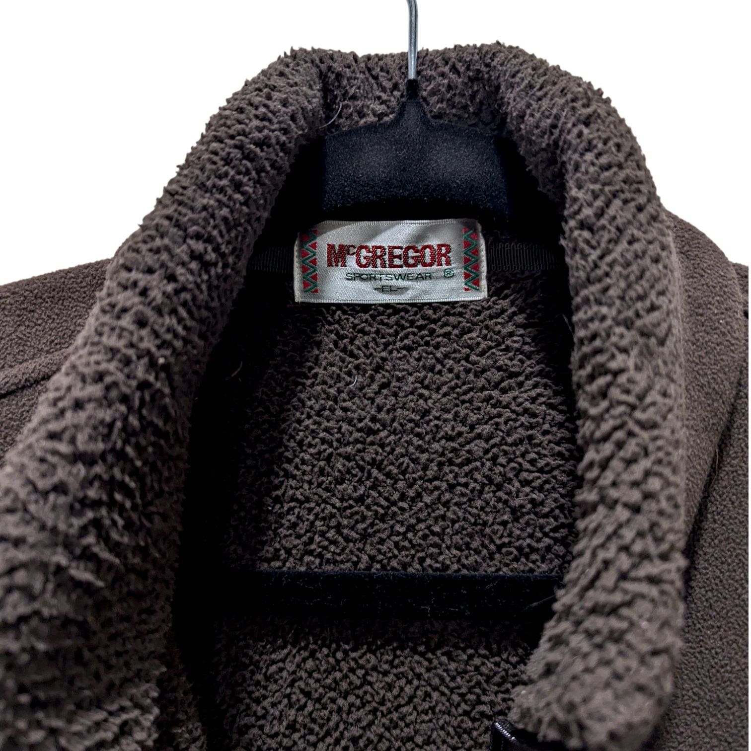 McGregor McGregor Sportswear Brown Fleece Zip Up XL Size US XL / EU 56 / 4 - 4 Thumbnail