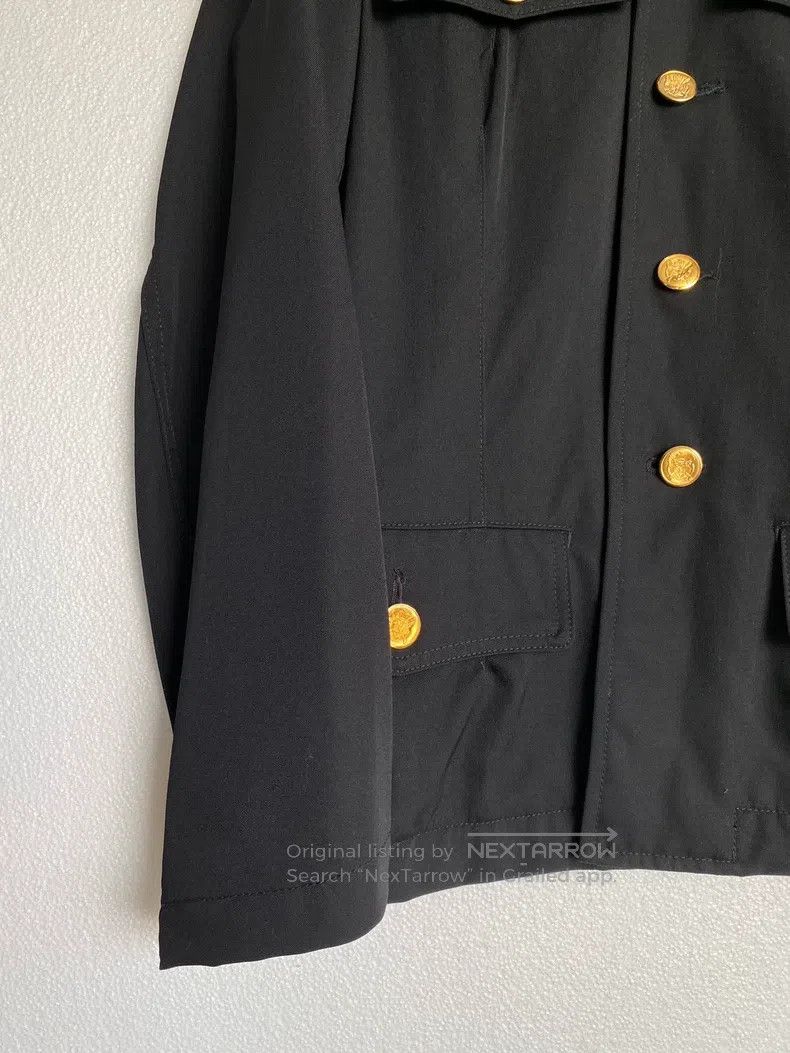 Comme des Garcons Comme des Garcons Gold Button Deconstructed Wool Jacket Size S / US 4 / IT 40 - 6 Thumbnail