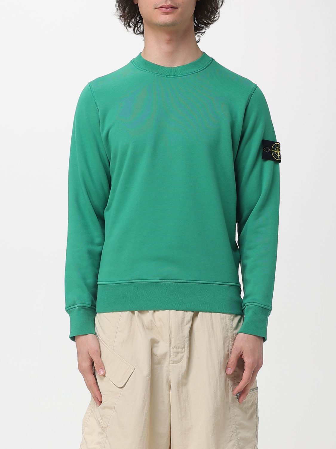 Stone Island Stone Island Sweatshirt Men Grass Green Size US M / EU 48-50 / 2 - 1 Thumbnail