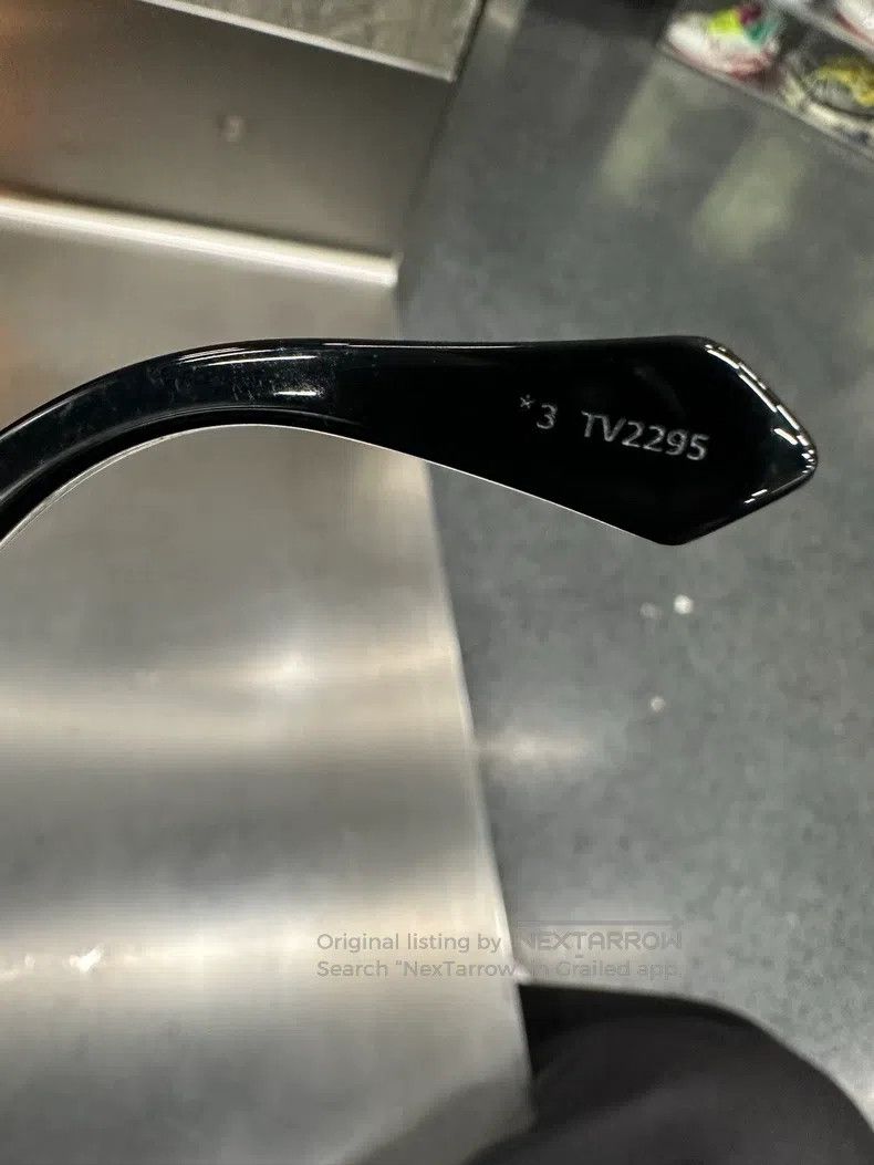 Louis Vuitton Louis Vuitton Square sunglasses with black plate frame Size ONE SIZE - 5 Thumbnail