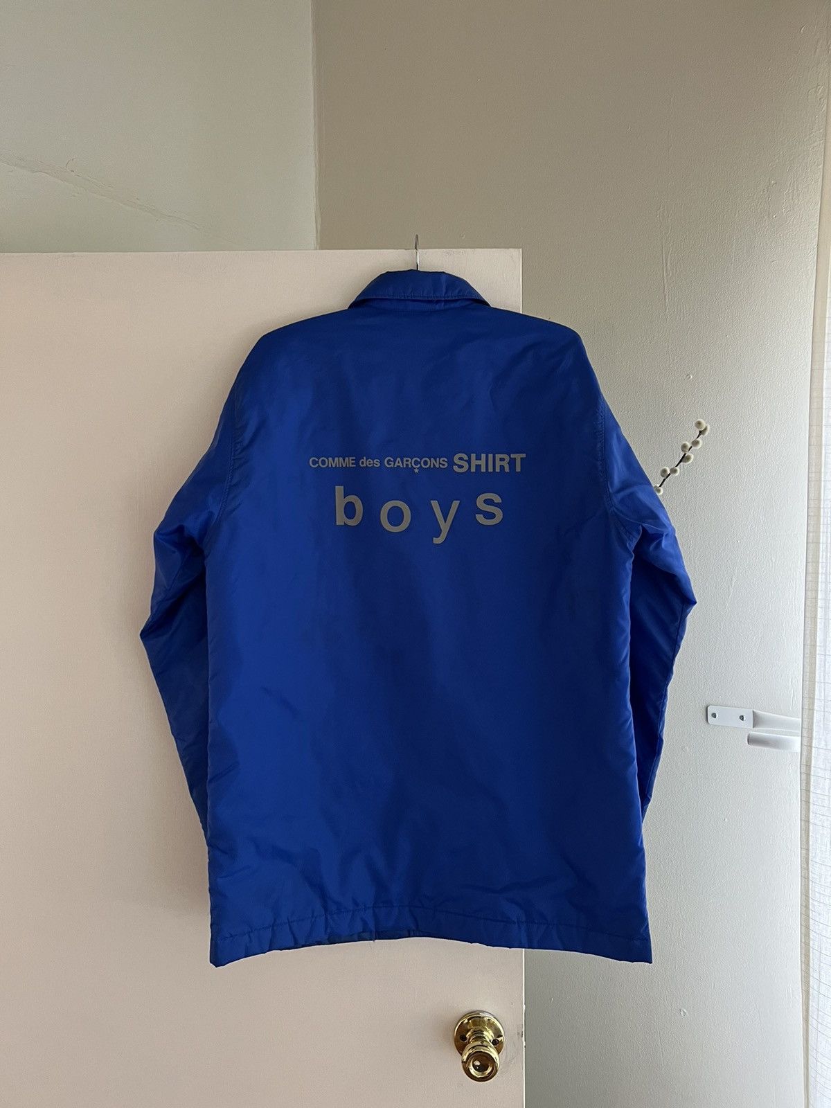 Comme des garçons shirt boy back print coach jacket best sale