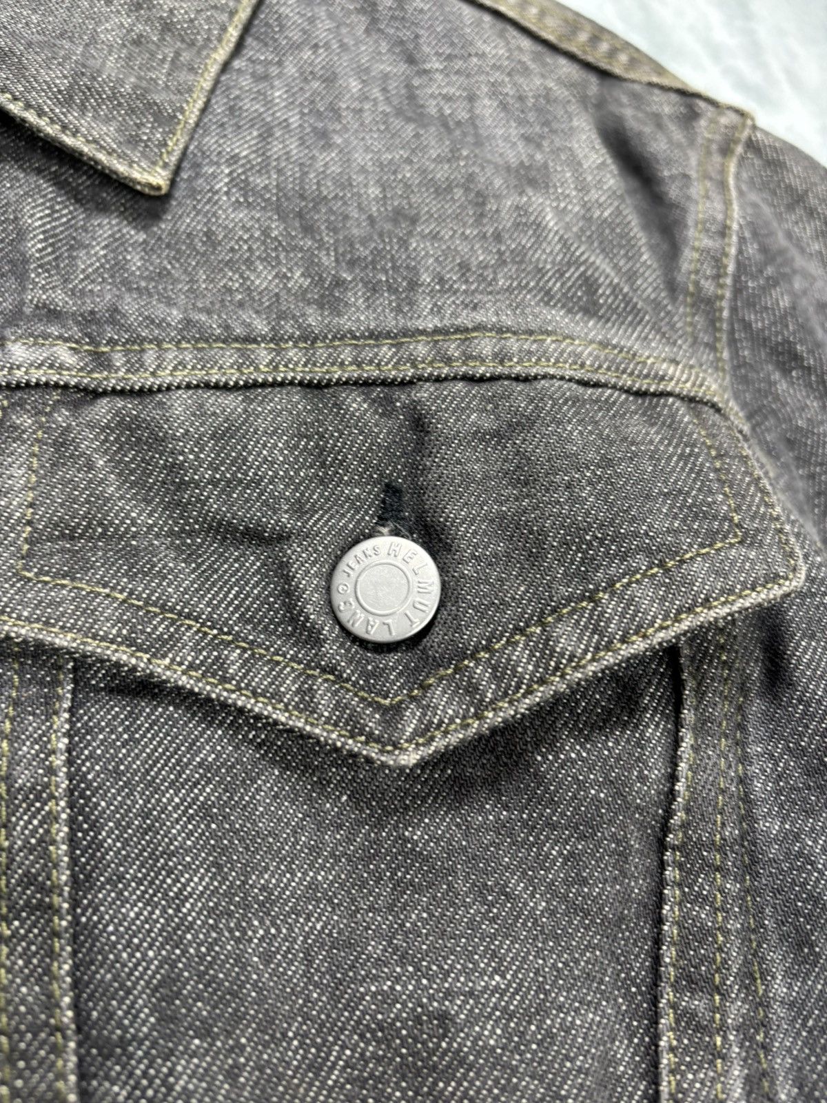 Helmut Lang Vintage 90’s Helmut Lang Trucker Denim Jacket. J0147 Size US M / EU 48-50 / 2 - 4 Thumbnail