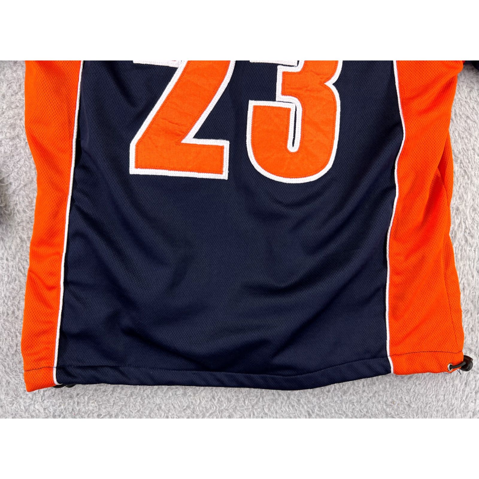 Vintage Two Five Jacket Womens M Blue Orange 1/4 Zip Jersey Sports Team Pullover Shirt Size M / US 6-8 / IT 42-44 - 6 Thumbnail