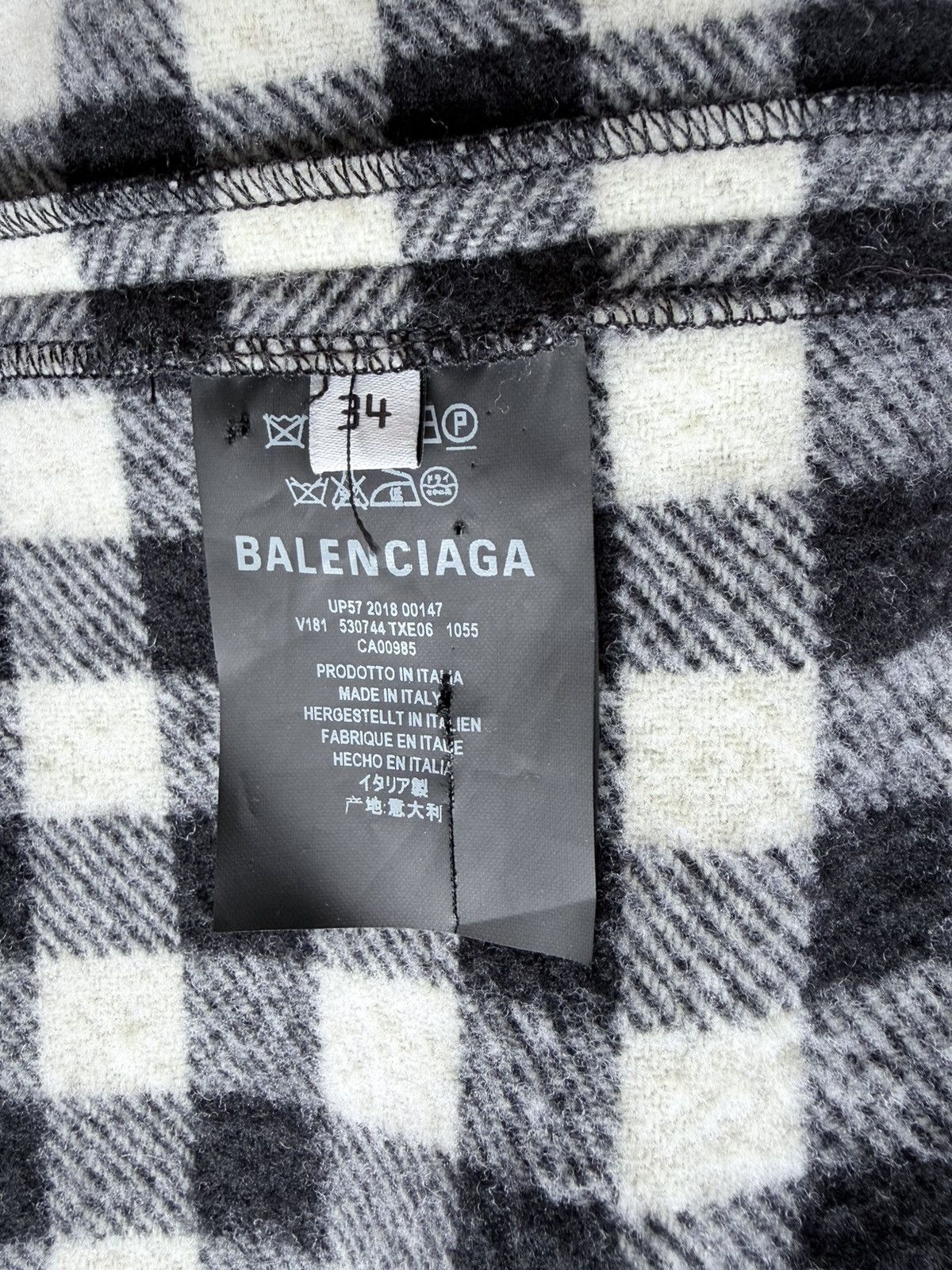 Balenciaga Balenciaga NWT fw18 runway denim layered trench Size US L / EU 52-54 / 3 - 3 Thumbnail