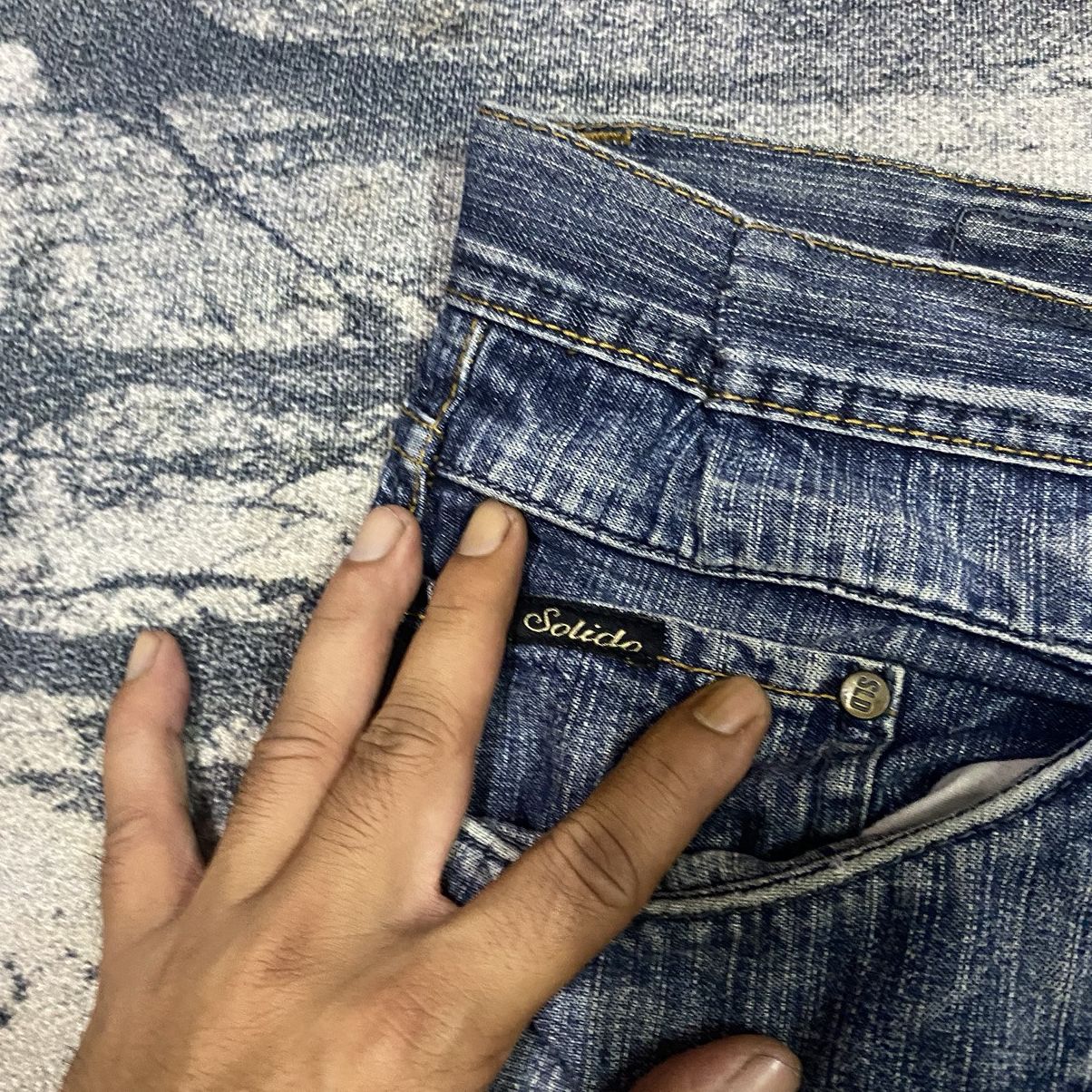 Japanese Brand × Vintage × Voodoo Tactical Vintage Japan Solido Cargo Denim Jeans Size US 40 / EU 56 - 4 Thumbnail