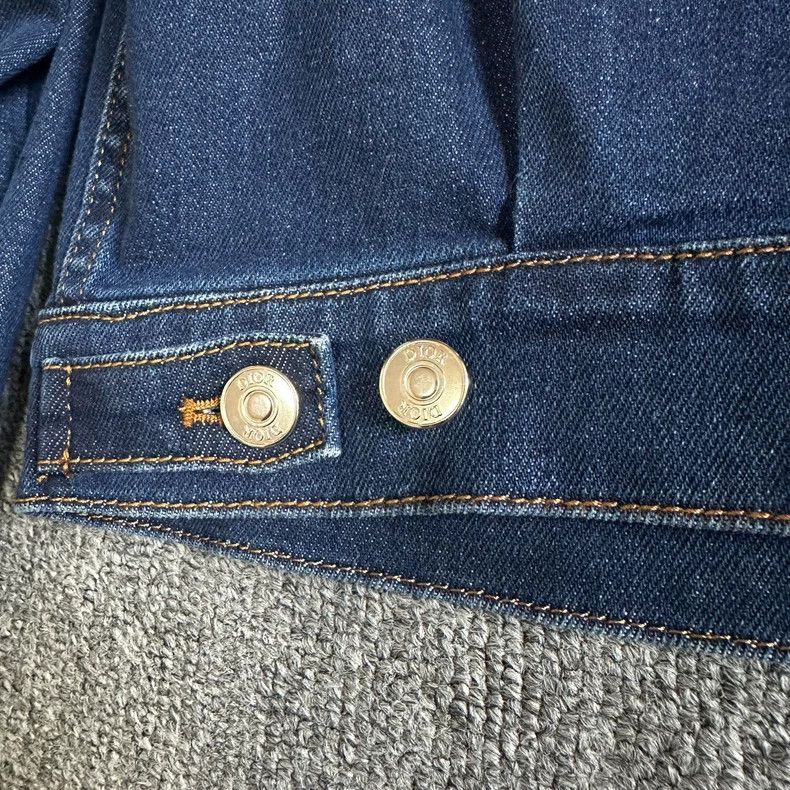 Dior Dior Primary color washed denim jacket 2504-Nextarrow Size US S / EU 44-46 / 1 - 6 Thumbnail