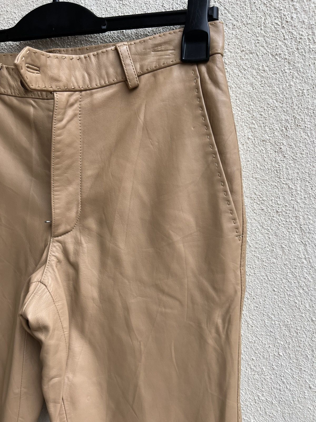 Gaultier Homme Objet Gaultier Homme Objet Sheepskin Leather Pant Size US 29 - 10 Thumbnail