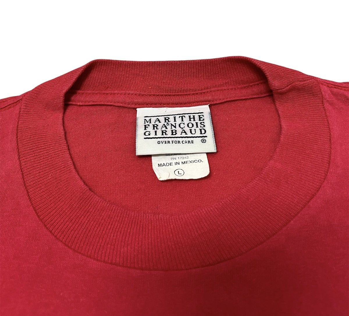Marithe + Francois Girbaud Vintage Marithe Francois Girbaud T-Shirt Size US L / EU 52-54 / 3 - 4 Thumbnail