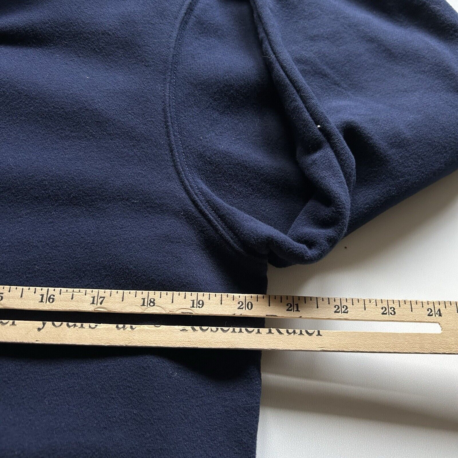 Gap Vintage Y2K GAP Blank Navy Blue Hoodie Sweatshirt Small Rare Size US S / EU 44-46 / 1 - 4 Thumbnail