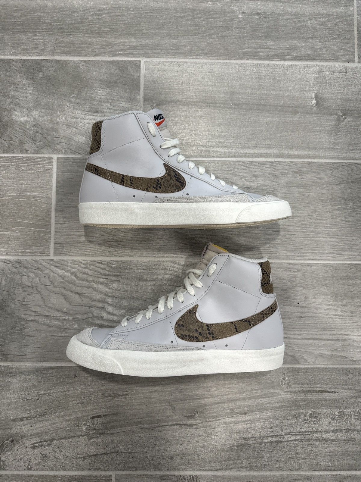 Nike Nike Blazer Hi - Snakeskin Size US 9 / EU 42 - 1 Thumbnail