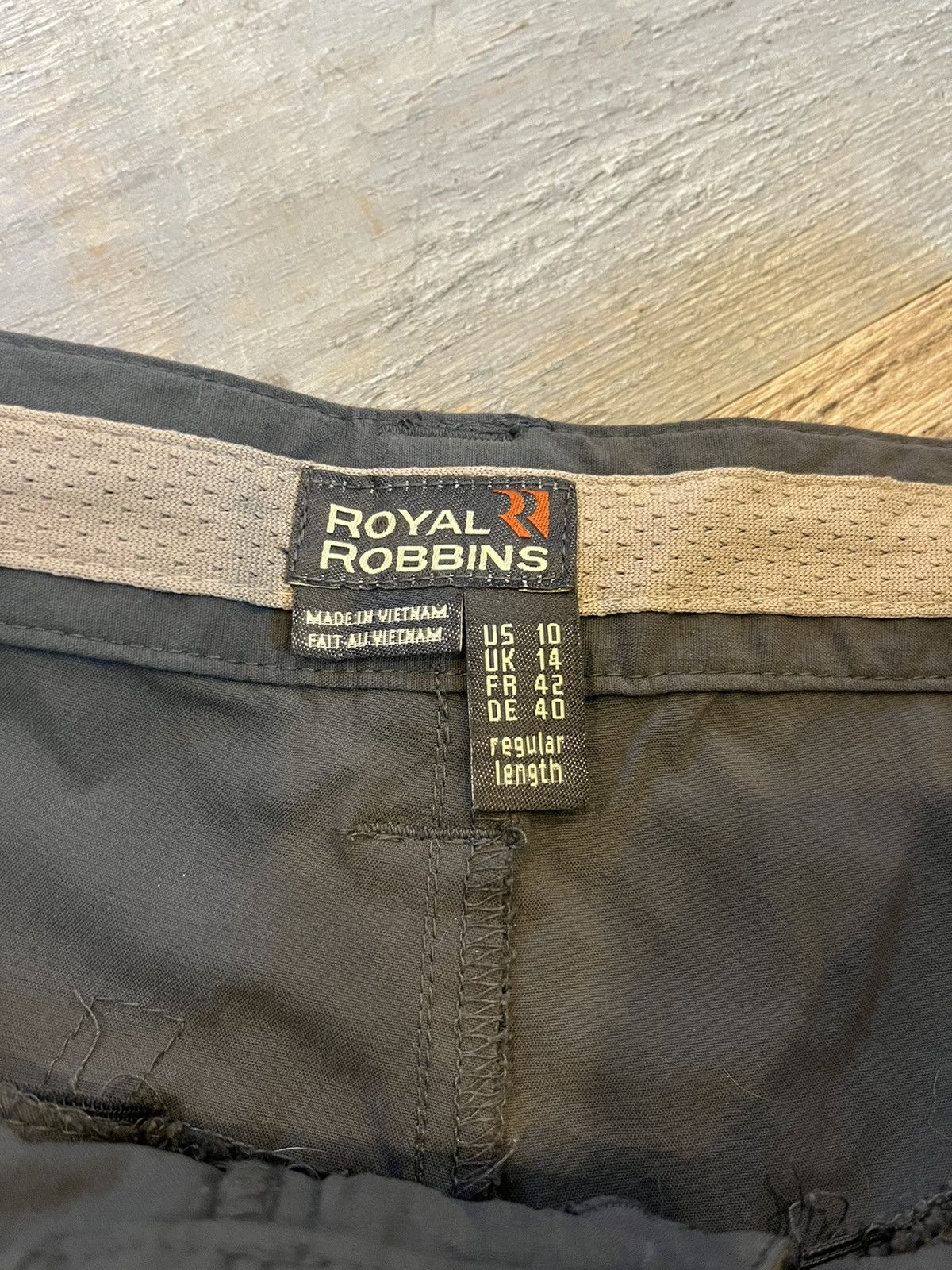Royal Robbins Royal Robins Women’s Hiking Pants Sz 10 Black Lightweight Size 32" / US 10 / IT 46 - 3 Thumbnail