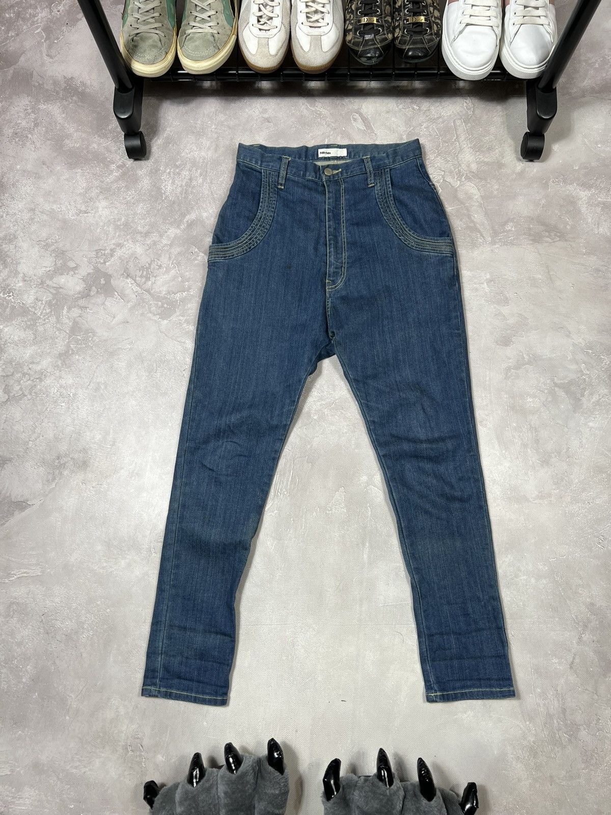 Ne-Net Vintage Ne-Net by Issey Miyake Japanese Jeans Size 30" / US 8 / IT 44 - 2 Thumbnail
