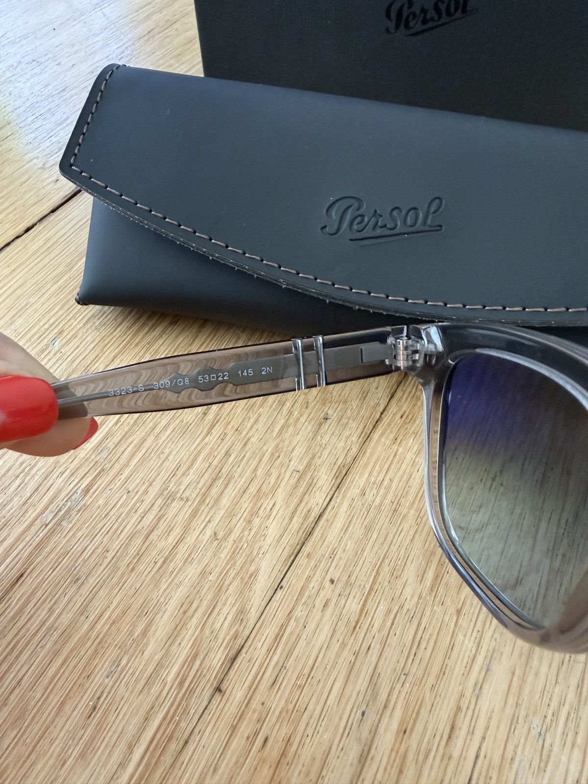 Persol Persol PO3323S Azure Gradient Shades NIB Size ONE SIZE - 5 Thumbnail