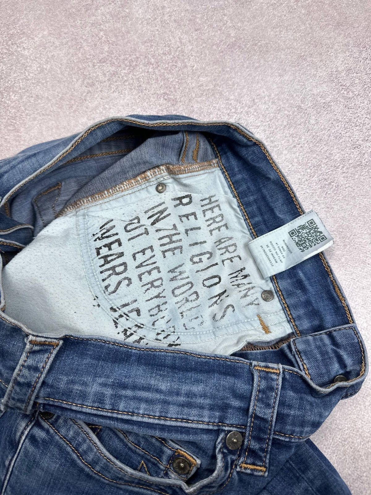 True Religion Vintage True Religion Rocco Pants Rare Jeans 34 Size US 34 / EU 50 - 11 Thumbnail