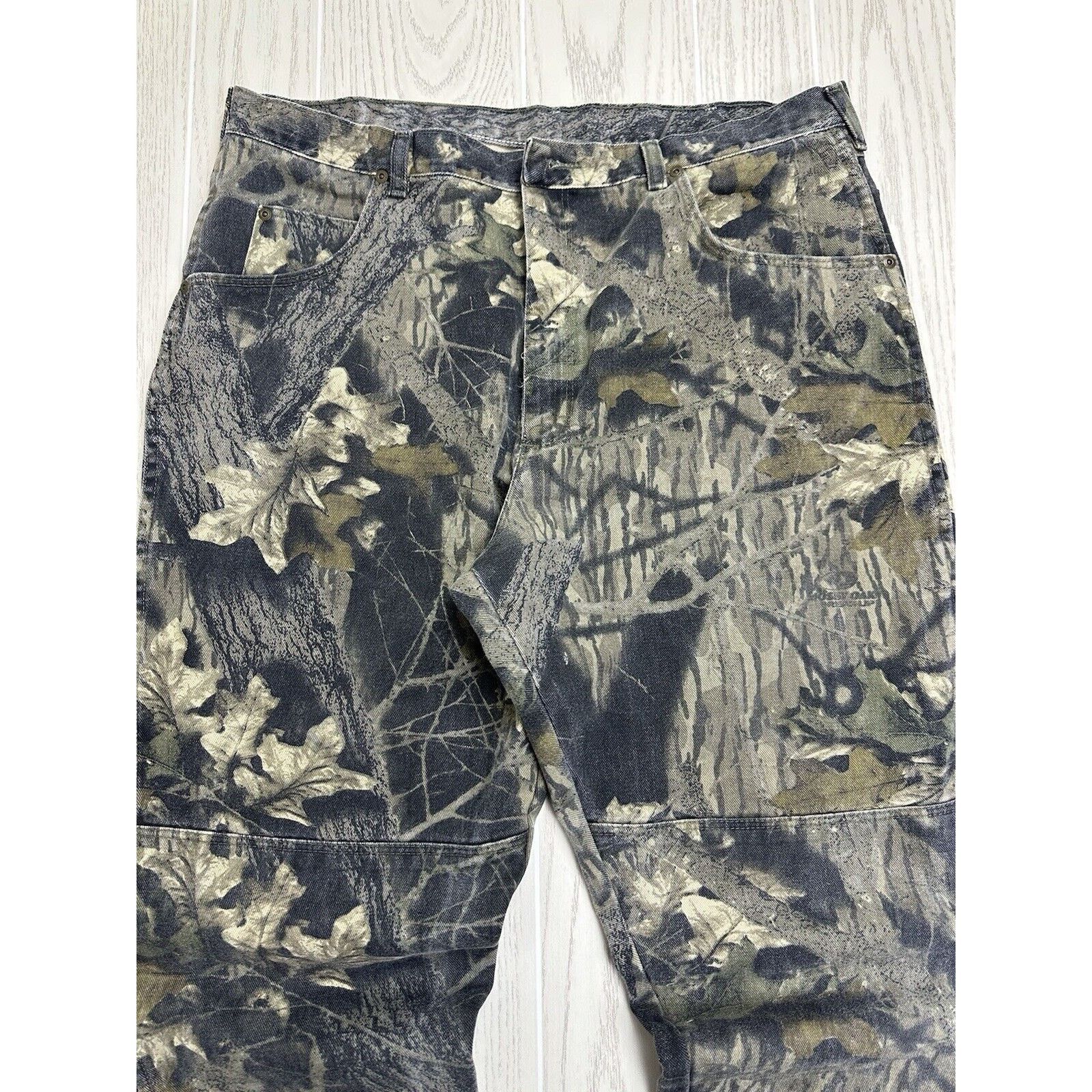 Wrangler Vintage Wrangler Double Knee Camo Jeans Size US 38 / EU 54 - 3 Thumbnail
