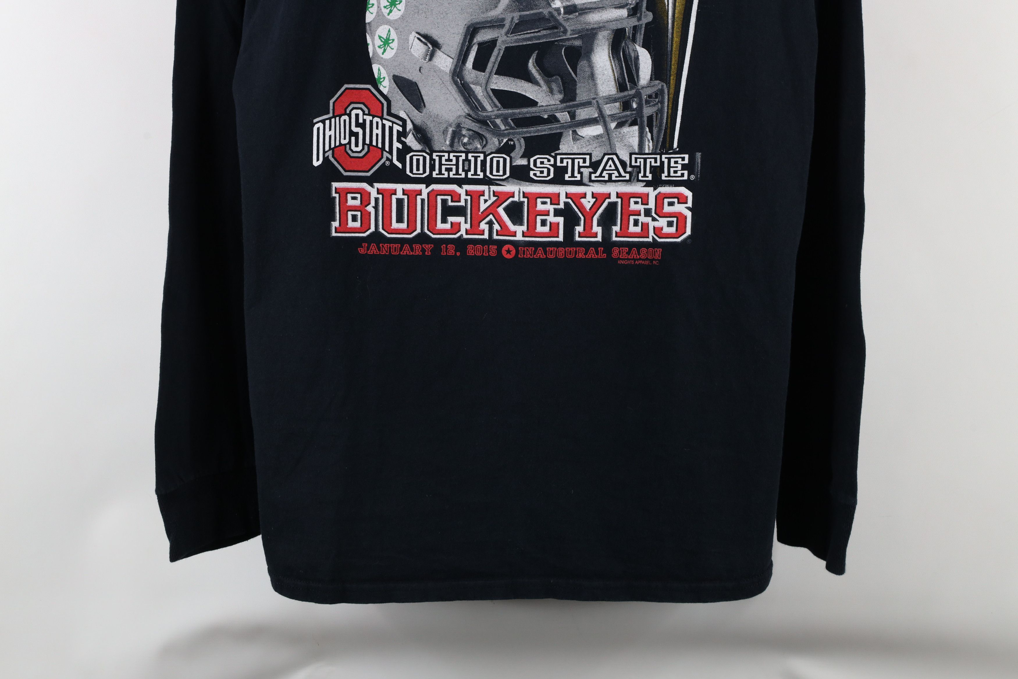 Vintage Y2K 2014 Champs Ohio State University Football T-Shirt Size US L / EU 52-54 / 3 - 3 Thumbnail