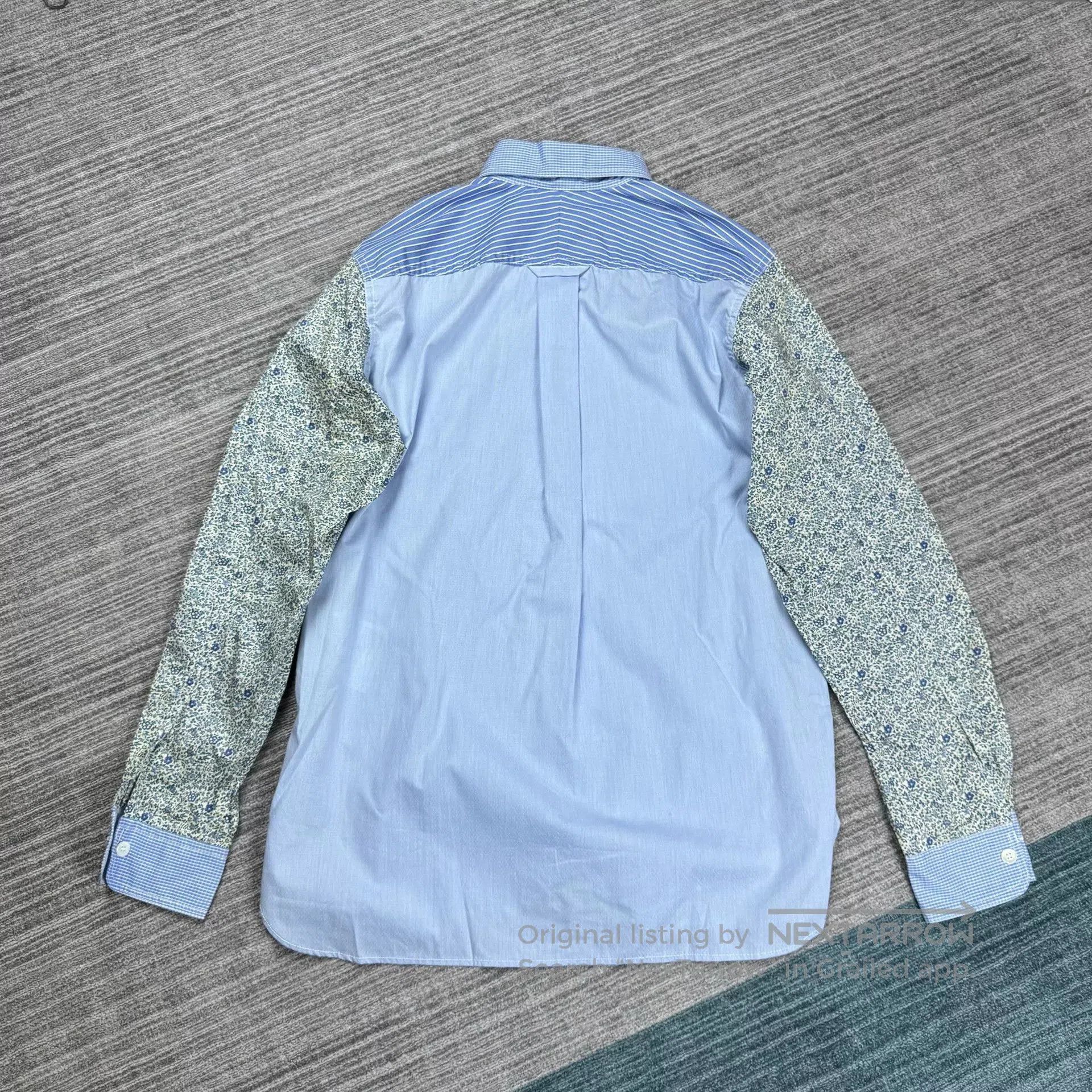 Junya Watanabe Junya Watanabe Floral Long Sleeve Shirt. Size US XS / EU 42 / 0 - 2 Thumbnail