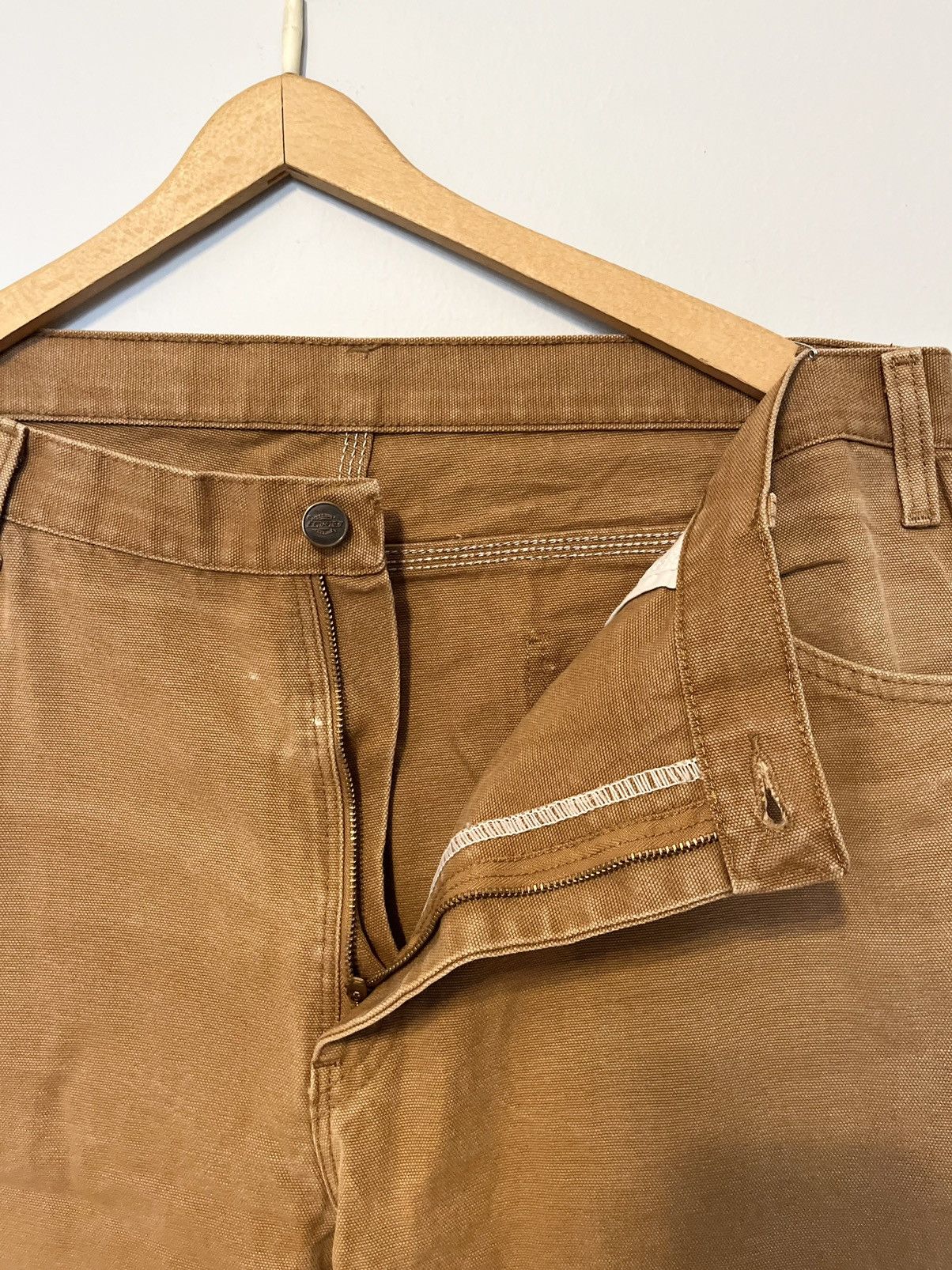 Dickies Beige Dickies Work Pants Size US 38 / EU 54 - 7 Thumbnail