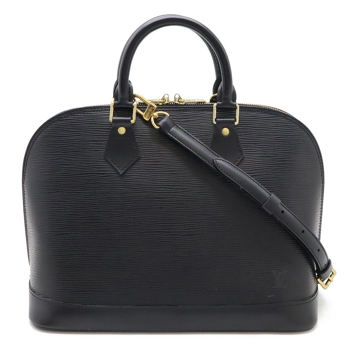 Louis Vuitton Louis Vuitton Epi Alma 2Way Bag M52142 Leather Shoulder Bag M52142 in Black, Women's
