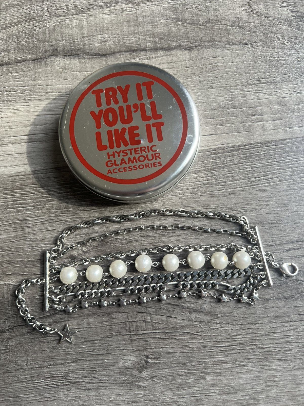 Hysteric Glamour 7 chain pearl bracelet Size ONE SIZE - 2 Thumbnail